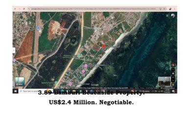 3.89 ACRES OF LAND FOR SALE, SHANZU – MOMBASA